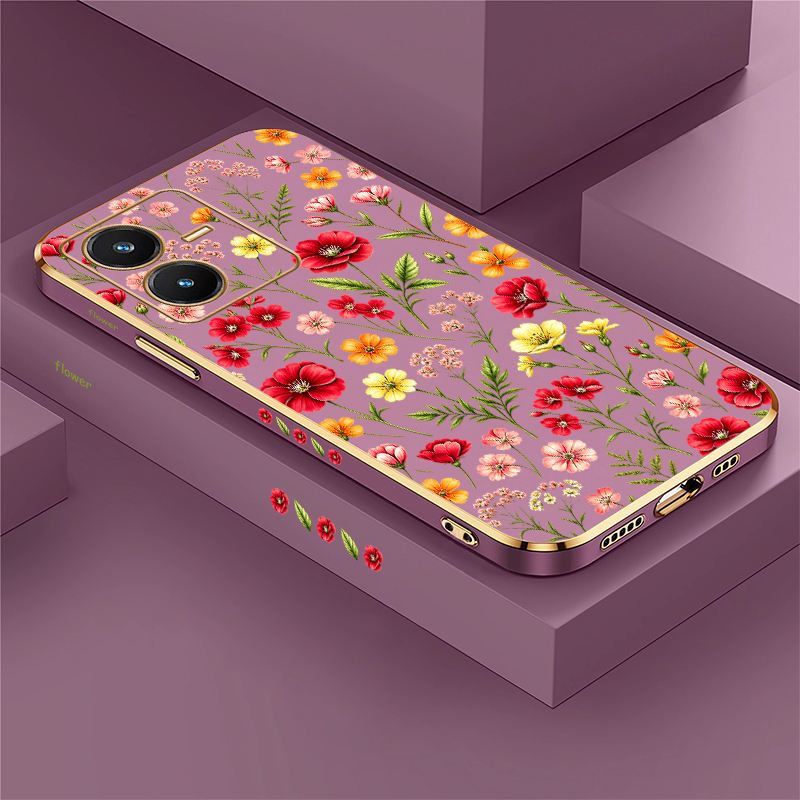 Custodia con Motivo Floreale C - Vivo V40 recensione e prezzo