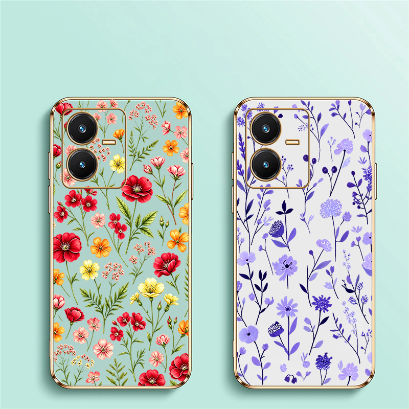 Custodia con Motivo Floreale C - Vivo V40 recensione e prezzo