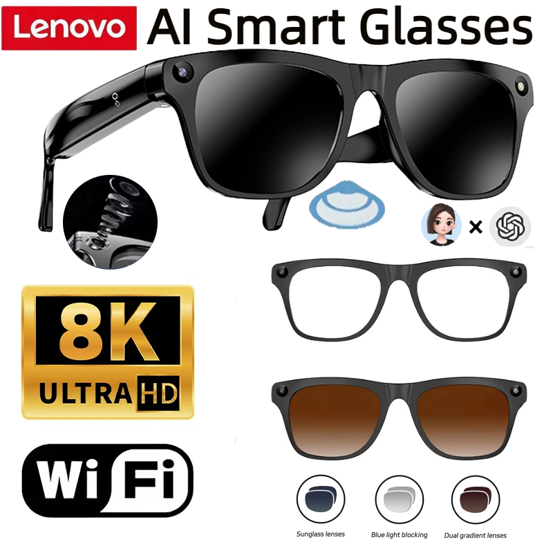 Occhiali Smart Lenovo con Memo - Smart Glasses Lens recensione e prezzo
