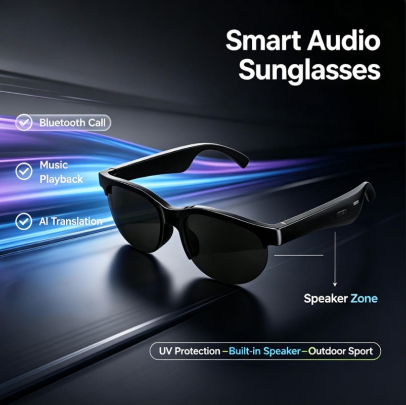Occhiali da Sole Audio Intelli - Smart Glasses Lens recensione e prezzo
