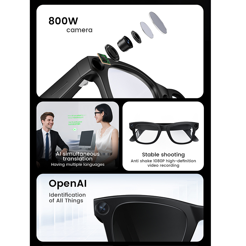 Nuovi Occhiali Intelligenti 20 - Smart Glasses Lens recensione e prezzo